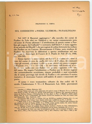 1961 francesco sirna über - g.,