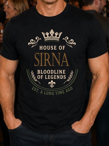 Sirna nachname herren shirt - sirna,