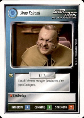 Star trek tcg sirna - tcg, –