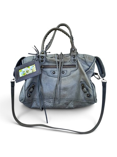 Vintage city bag groß - city, grau