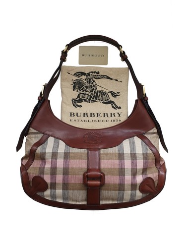 Burberry prorsum leder canvas - leder,